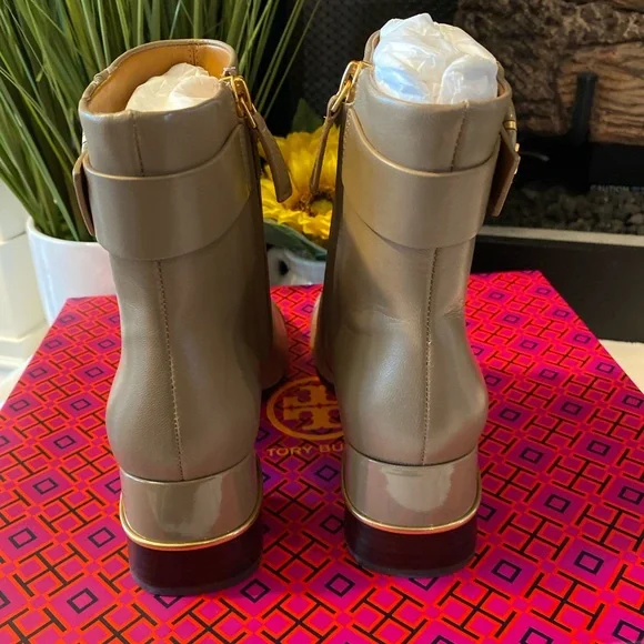 🔥SALE🔥Tory Burch Multi Logo Heel Ankle Boot - Picture 4 of 7